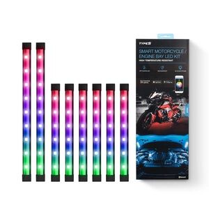 TYPE S SMART MOTORCYCLE/CAR ENGINE LED BAY LIGHTS KIT